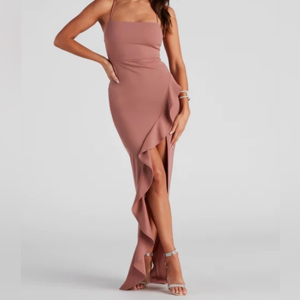 Windsor Pink Asymmetrical Dress